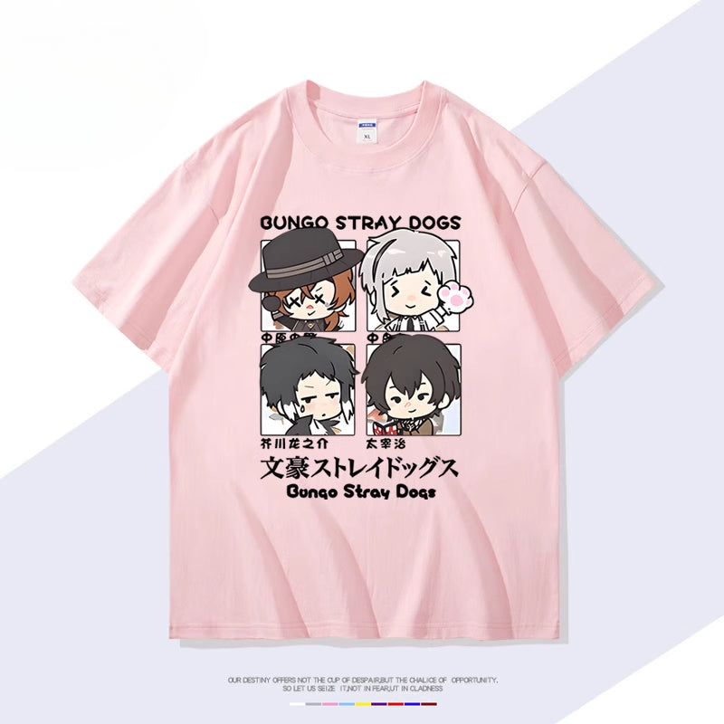 Casual Anime Short Sleeve Summer T-Shirt