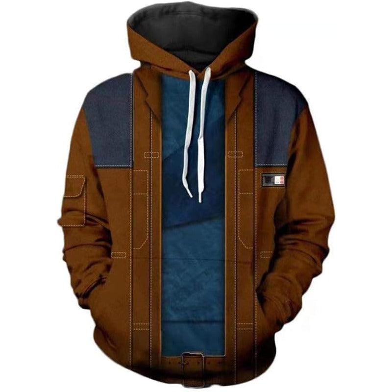 Trendy Obi-Wan Kenobi 3D Printed Cosplay Hoodie