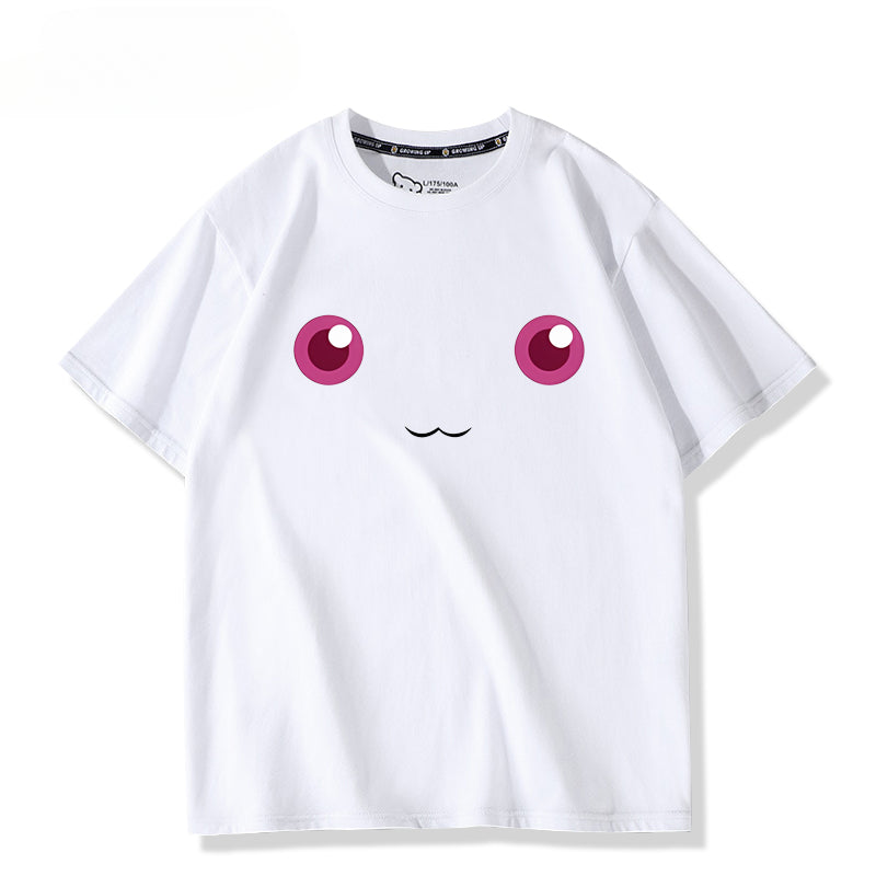 Girs' Anime Cos Short-sleeved T-shirt