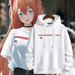 Casual EVA Cosplay Loose Hoodie