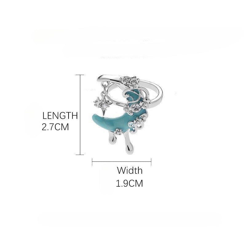 Retro Zircon Game Cos Ring
