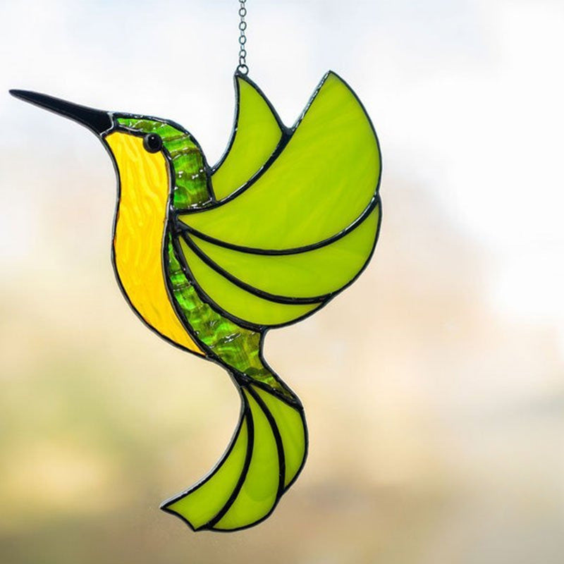 Colorful Hummingbird Suncatcher