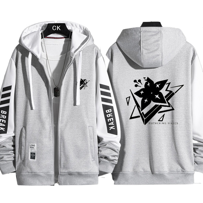 Unisex Game Print Loose Casual Hoodie
