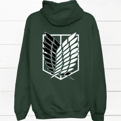 Unisex Wings of Freedom Anime Hoodie Top