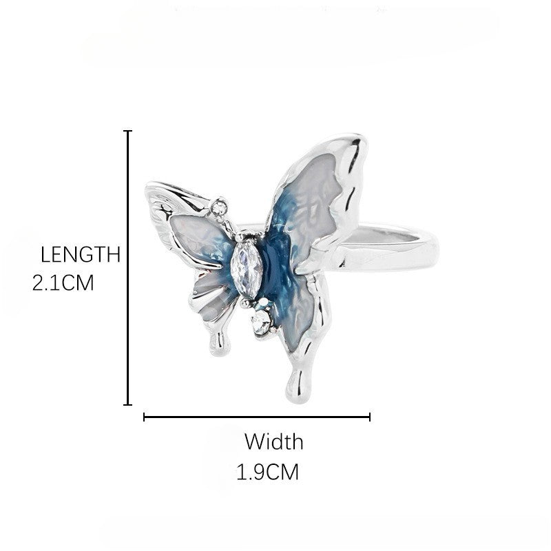 Retro Zircon Game Cos Ring
