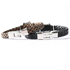 Retro Anime Woven Leather Bracelet