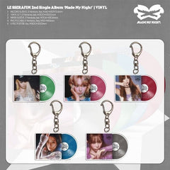 LSF "MADE MY NIGHT" CD Acrylic Keyring Set