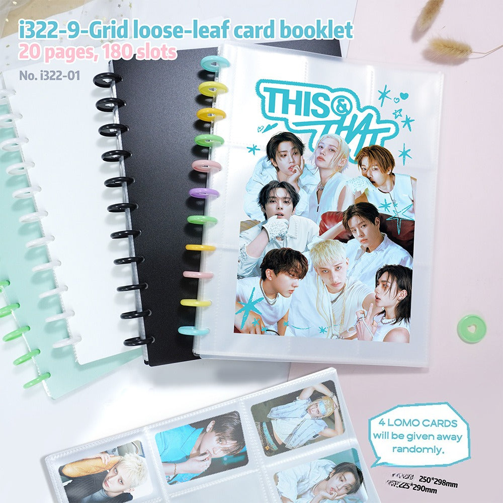 KPOP Photocard Storage Binder 180 Slots