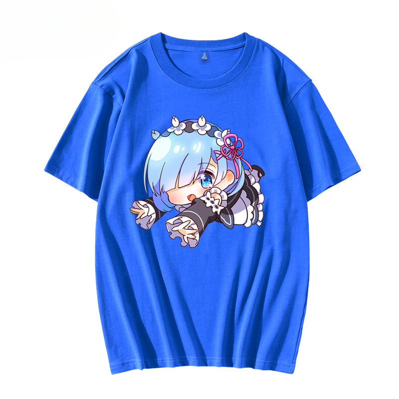Women's Rem Anime Short-sleeved T-shirt