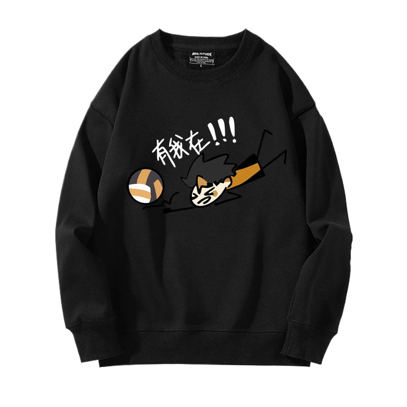 Women's Anime Graphic Print Sweatshirt