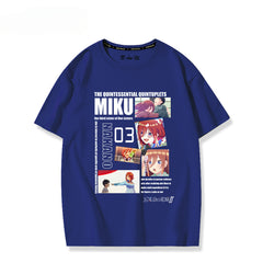 Men's and Women's Anime Short-sleeved T-shirt