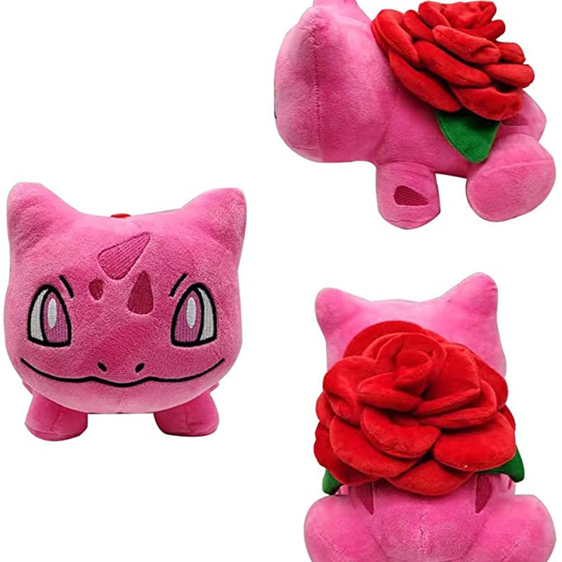 Cute Rose Bulbasaur Doll Plush Toy