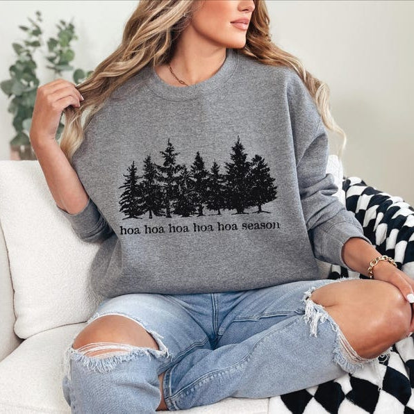 Hoa Hoa Hoa Hoa Hoa Season Crewneck Sweatshirt