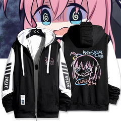Unisex Bocchi Anime Cos Zipper Jacket