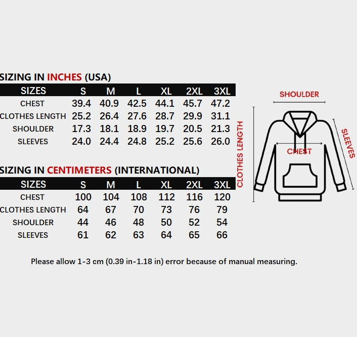 Unisex Anime Printed Zip Up Hoodie