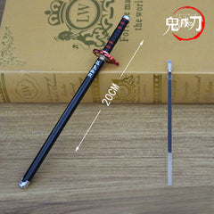 Cool Anime Sword Model Metal Gel Pen