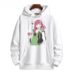 Casual Anime Graphic Print Cos Hoodie