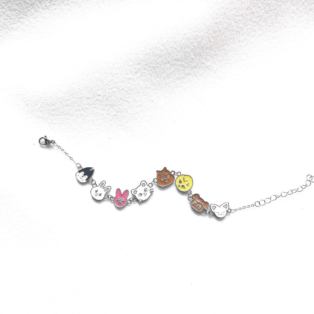 Cute Kpop STAY Cartoon Bracelet