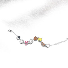 Cute Kpop STAY Cartoon Bracelet