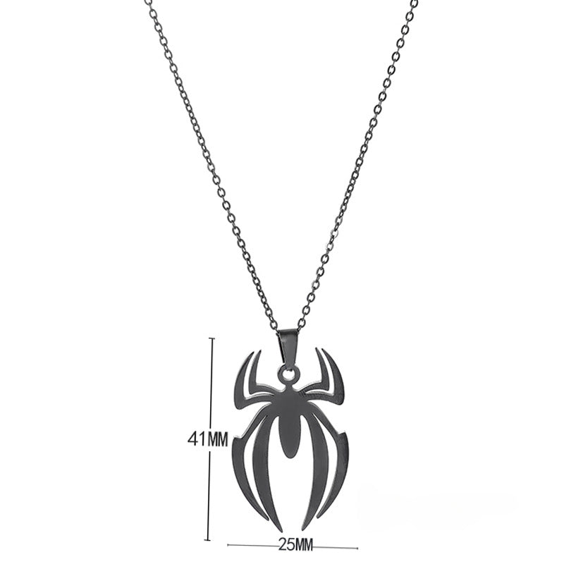 Chic Spider Stainless Steel Necklace