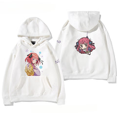 Women's Anime Nakano Print Loose Hoodie