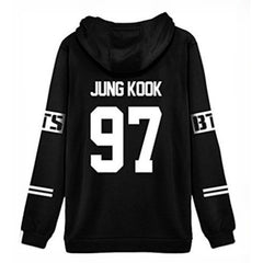 Casual KPOP Long Sleeve Pullover Loose Hoodie