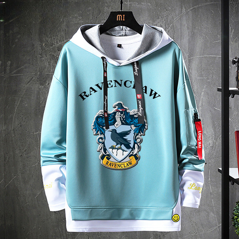 Unisex Slytherin Hogwarts Pullover Hoodie