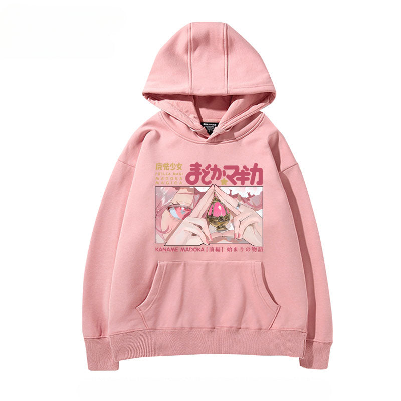Womens' Trendy Anime Graphic Print Hoodie