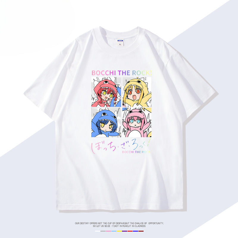 Funny Anime Pattern Short Sleeve T-Shirt