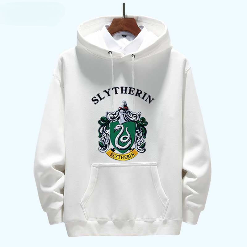 Unisex Slytherin Hogwarts Printed Hoodie