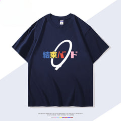 Casual Anime Logo Short Sleeve T-Shirt
