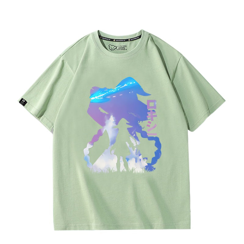 Trendy Anime Graphic Short-sleeved Summer T-shirt