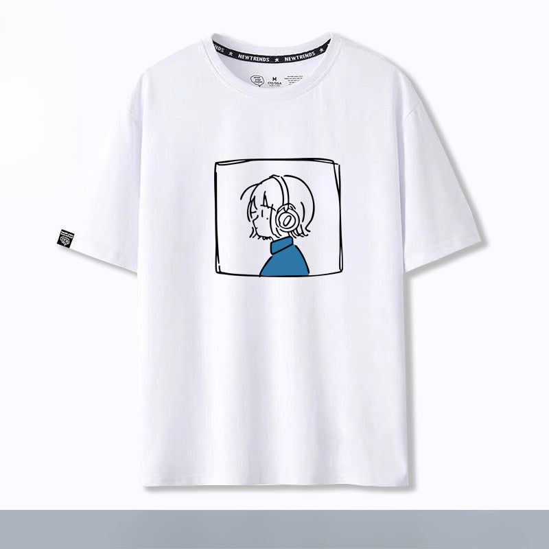 Women's Anime Cos Short Sleeve T-Shirt
