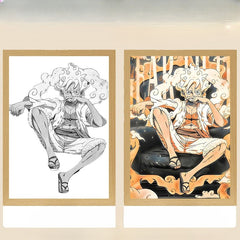 Creative Anime Luminous Painting Ornament