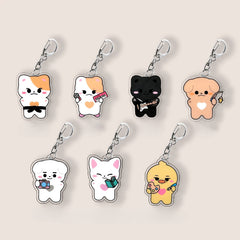 Kpop Cartoon Untold Keychain Pendant