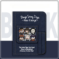 Dazai Anime Denim Notebook