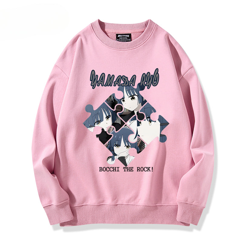 Women's Anime Cos Crew Neck Sweatshirt