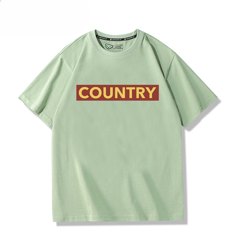 Unisex Anime Letter Cos Short-sleeved T-shirt