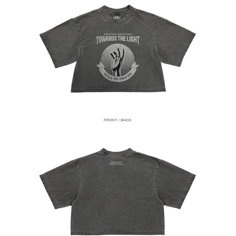 Versatile TOWARDS THE LIGHT Print T-shirt