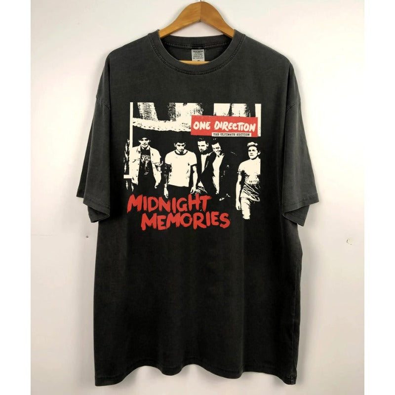 Women's 1d Graphic Print Washed T-shirt