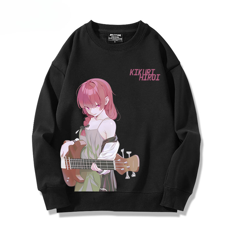 Trendy Anime Cos Crew Neck Sweatshirt