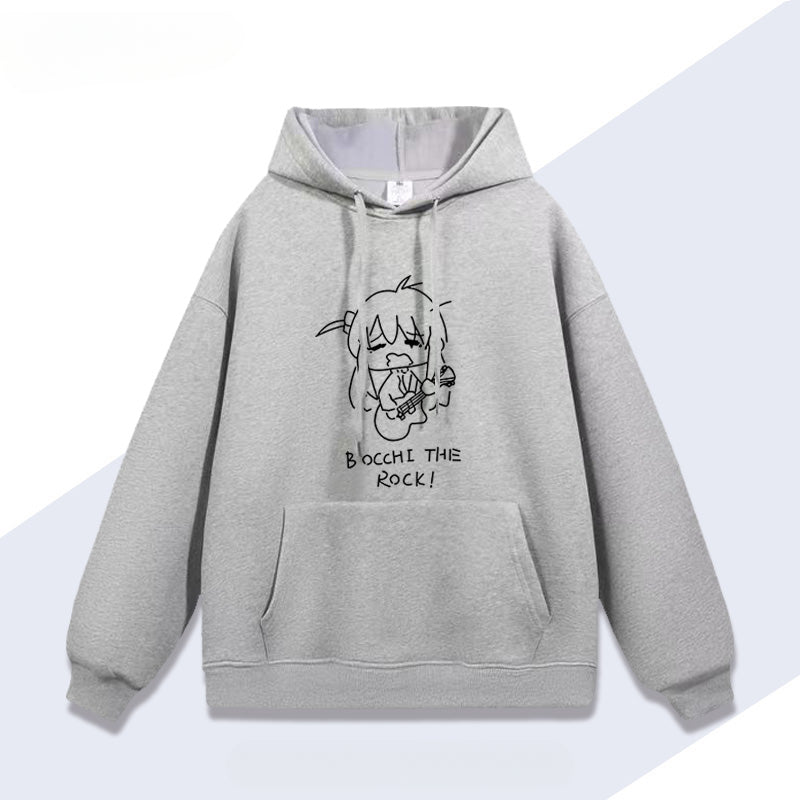 Unisex Anime Hitori Pullover Hoodie