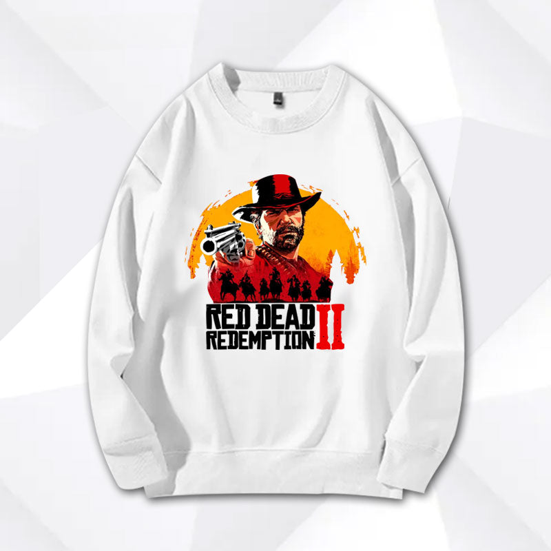 Trendy Game Crew Neck Loose Sweatshirt