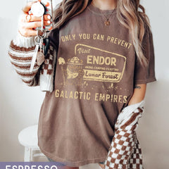 Ewok Endor Pattern Printed Sweatshirt