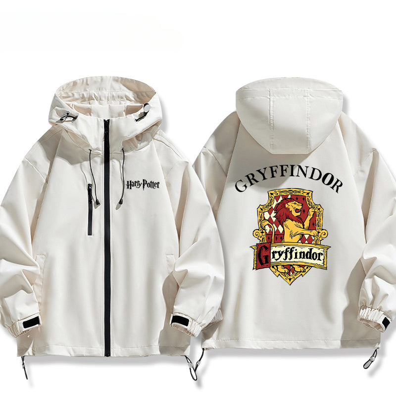 Harry Hogwarts Zipper Outdoor Jacket