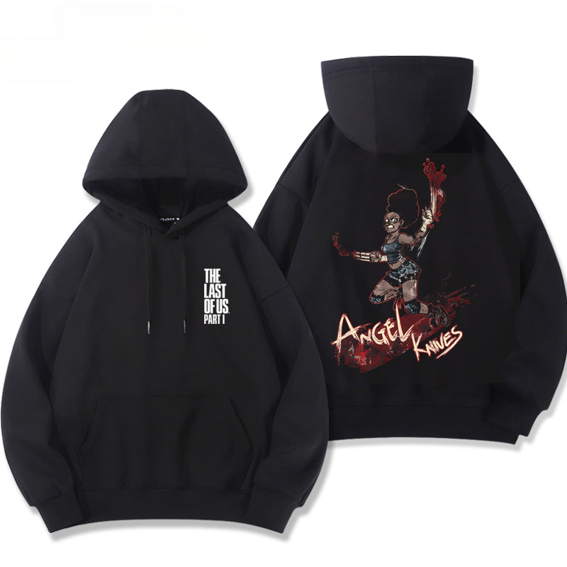 Men's Game Printed Drawstring Hoodie