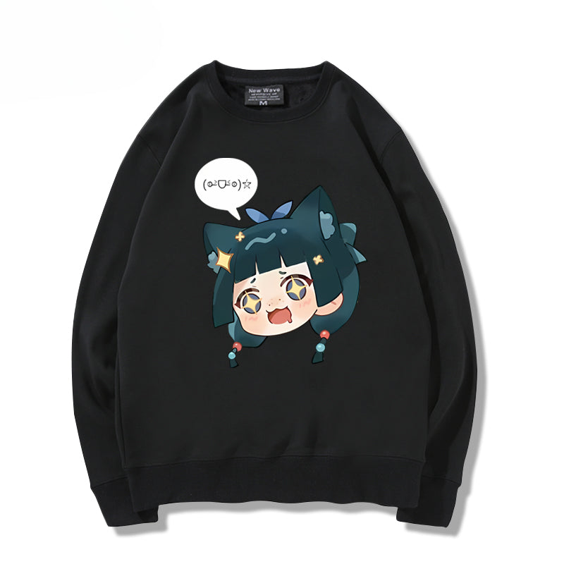 Women's Anime Printed Cos Sweatshirt