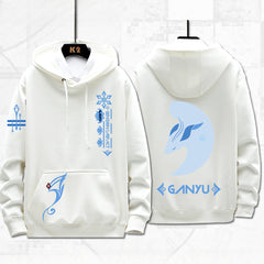 Game GanYu Printed Pullover Hoodie