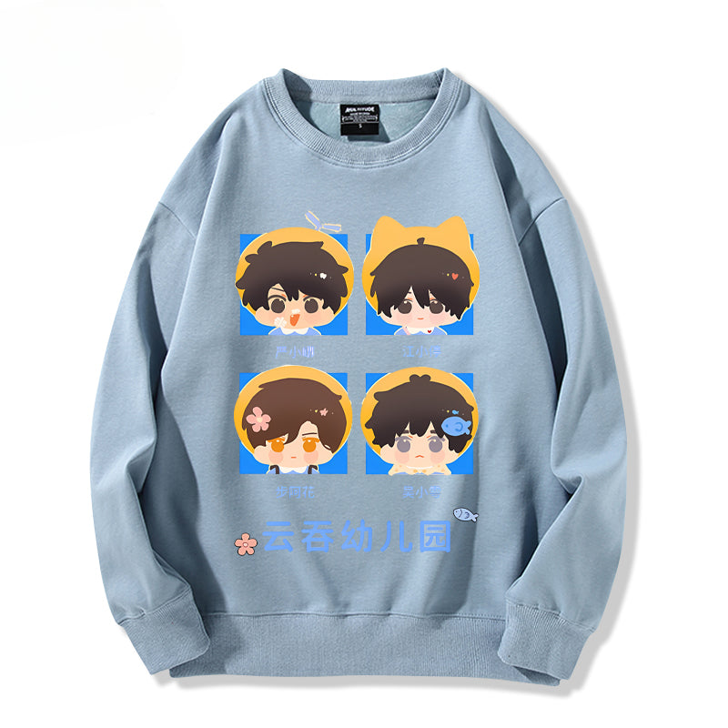 Casual Anime Graphic Women's Sweatshirt