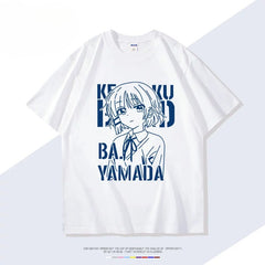 Kessoku Band Graphic Cotton Short-sleeved T-shirt
